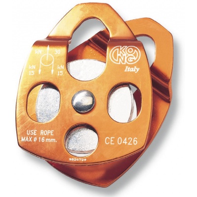 Kladka do16 mm vysokopevnostn&iacute; (30 kN, dural)